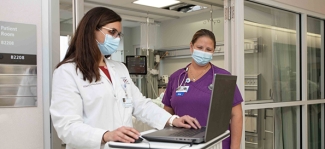 Members of the stroke team