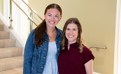 Allie Graziano and Danielle Pun