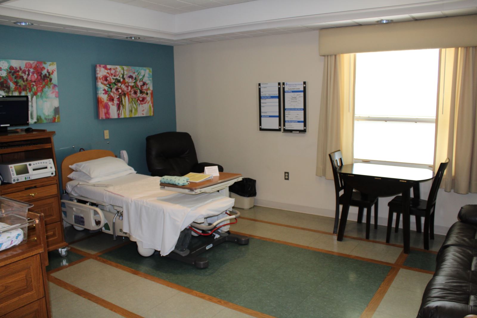 Family Birth Center Room