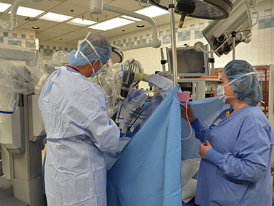 daVinci technology at Munson Medical Center