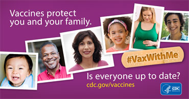 CDC graphic promoting vaccination
