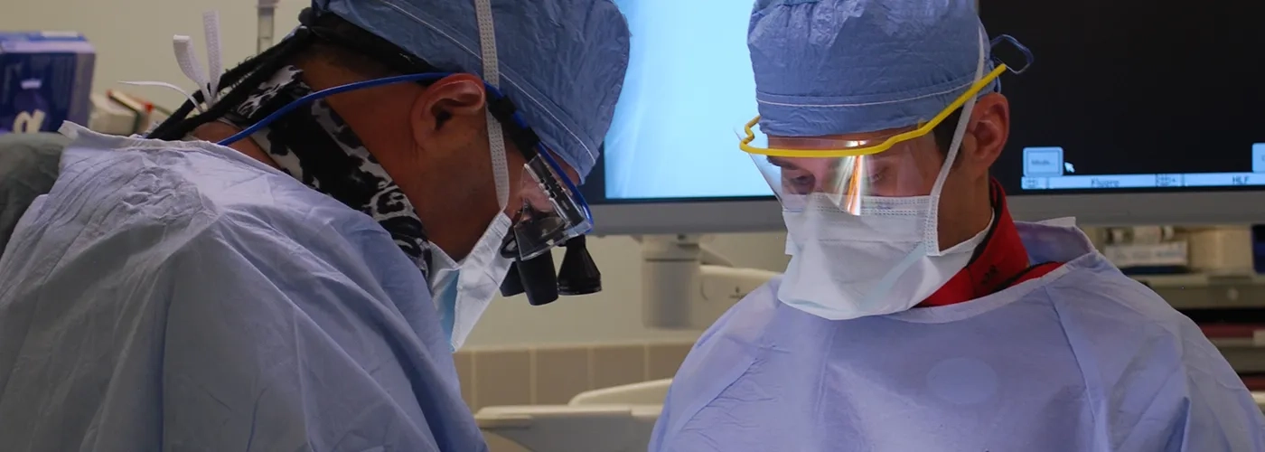 Surgeons in operating room